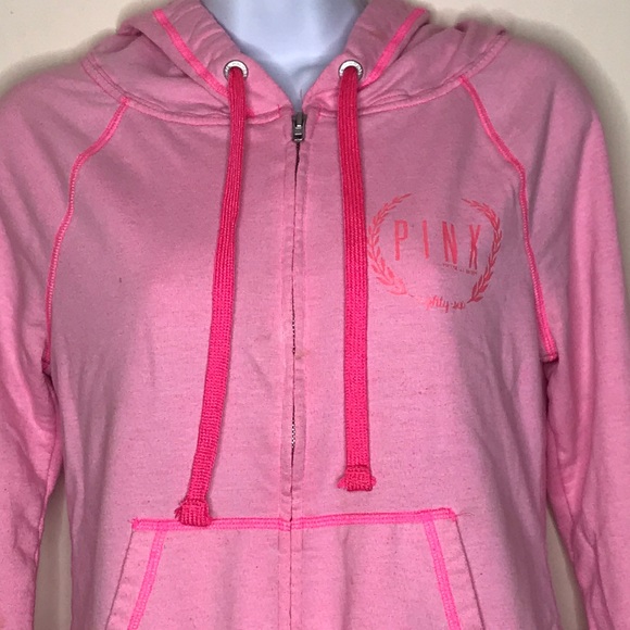Pink Victoria’s Secret Hoodie - Picture 3 of 8